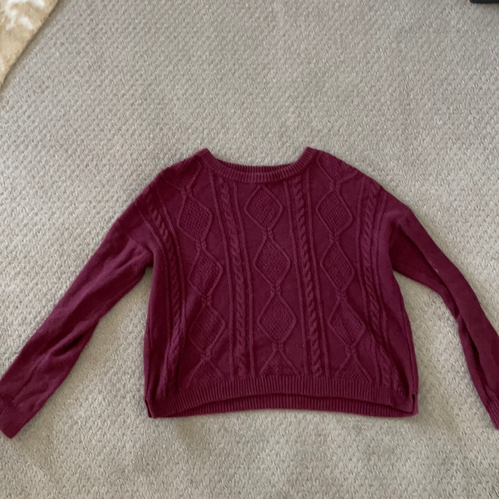 Nordstrom size medium cable knit sweater